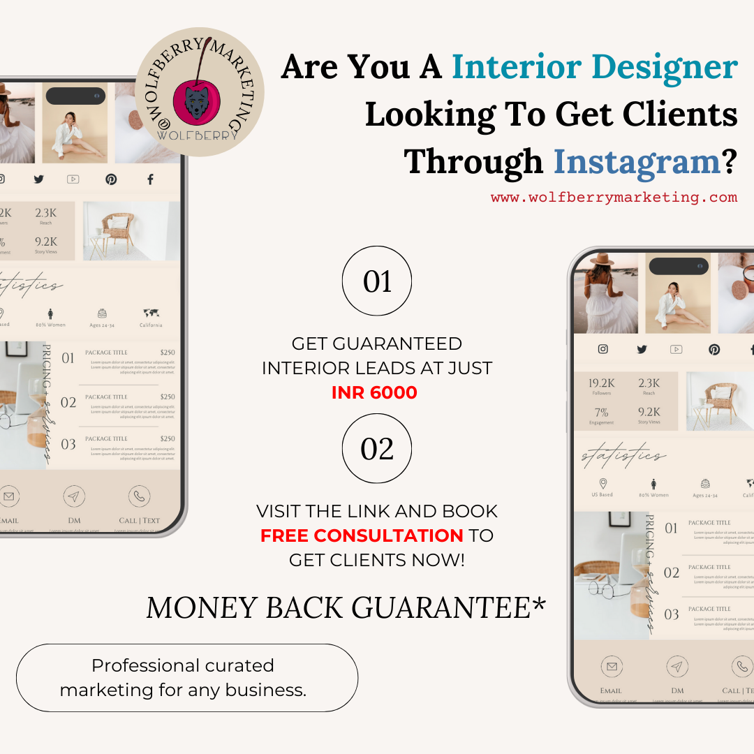 Are You A Interior Designer Looking To Get Clients Through Instagram