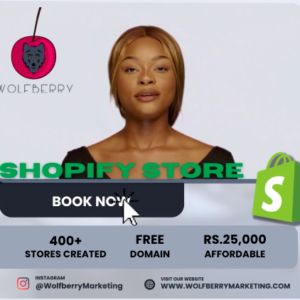 Shopify E-Commerce Website Plan By Wolfberry Marketing